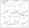 TOYOT 044650K300 Brake Pad Set, disc brake